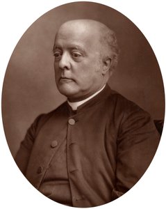 Rev Sir Frederick A Gore Ouseley, Bart, profesor hudby na univerzitě v Oxfordu, 1883. od Lock and Whitfield
