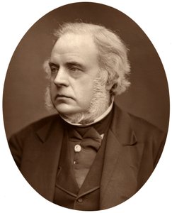 Vpravo Honza John Bright, poslanec za Birmingham, 1876. od Lock and Whitfield