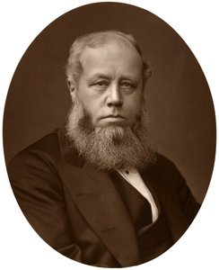 Vpravo Hon Sir Richard Baggallay, soudce Nejvyššího odvolacího soudu, 1876. od Lock and Whitfield