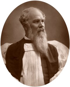 Vpravo reverend John Charles Ryle, DD, biskup z Liverpoolu, 1883. od Lock and Whitfield