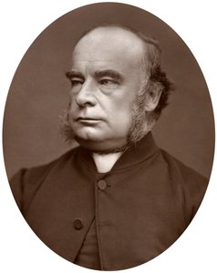 Vpravo Rev William Connor Magee, DD, biskup z Peterborough, 1877. od Lock and Whitfield