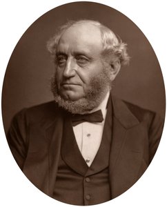 Sir George Job Elvey , varhaník a skladatel, 1882.
