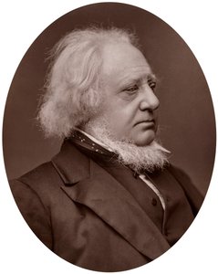 Sir Henry Cole, KCB, britský designér, státní úředník a spisovatel, 1877.