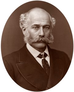 Sir Joseph Bazalgette, CB, britský stavební inženýr, 1877. od Lock and Whitfield