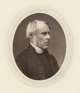 Správný reverend John Jackson (černobílá fotografie) od Lock and Whitfield