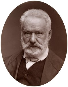 Victor Hugo , francouzský básník, dramatik a romanopisec, 1877.