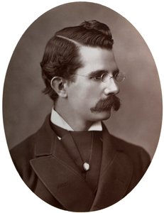 William Black , britský romanopisec, 1877. od Lock and Whitfield