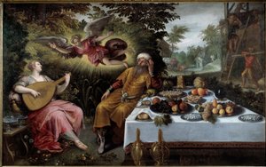 Marnost nad bohatstvím nebo melankolická bída. Obraz Ludovica Pozzoseratta (1550-1610)