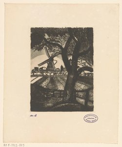 Ovocný sad Le Fruitier (původní název) od Lodewijk Schelfhout (signed by artist)