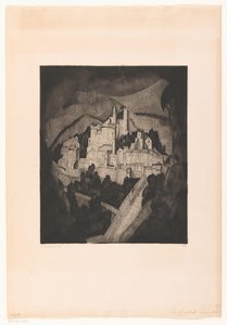 Les Angles I (původní název) od Lodewijk Schelfhout (signed by artist)