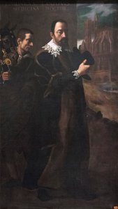 Domenico Lanzonin muotokuva (öljy kankaalle) od Lodovico (attr. to) Carracci
