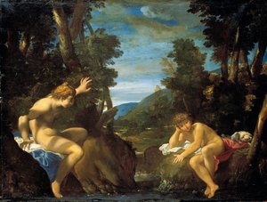 Salmacis a Hermaphroditus