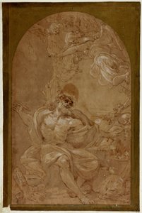 Studium pro svatého Jeronýma od Lodovico Carracci