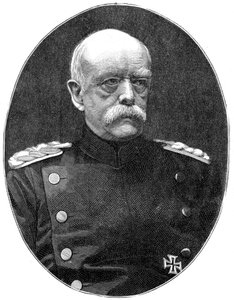 Otto von Bismarck, německý státník 19. století, 1900.