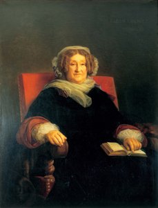 Portrét Madame Clicquot, rozené Ponsardin 1777-1866, mezi 1851 a 1860.