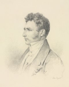 Portrét gentlemana od Léon Cogniet