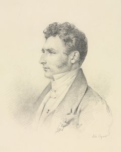 Portrét gentlemana, c. 1835. od Léon Cogniet