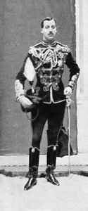Princ Albert Victor, vévoda z Clarence a Avondale, c 1890s.