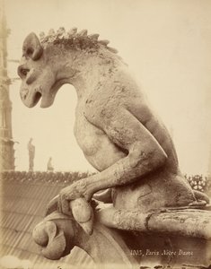 Paříž, Notre-Dame od Léopold Louis Mercier