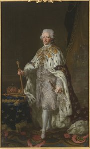 Gustave III de Suede - Portrét švédského krále Gustava III