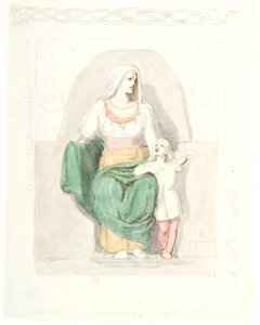 Frigga s Gersimi od Lorenz Frølich