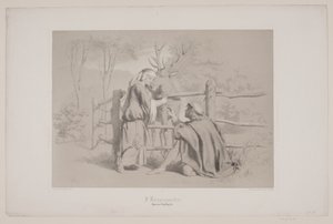 V Kongsgården, pag. 65, ilustrace k filmu Christiana Winthera "Flight of the Deer" od Lorenz Frølich