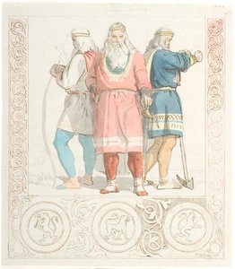 Ørvarodd, Holger Danske, Stærkodder od Lorenz Frølich