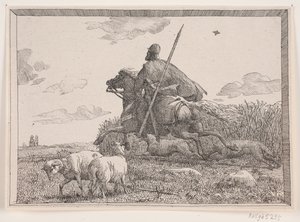 Ilustrace k básni Adama Oehlenschlägera „Dvě kostelní věže“ od Lorenz Frølich
