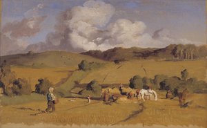 Krajina poblíž Holmstrup, Zéland od Lorenz Frølich