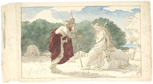 Othar a Gyrithe od Lorenz Frølich