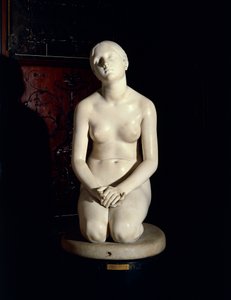 Důvěra v Boha, Lorenzo Bartolini (1777-1850), mramorová socha