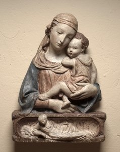 Madonna a dítě, c. 1450. od Lorenzo Ghiberti