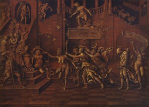 Alegorie štěstěny, c.1523 (olej na panelu)