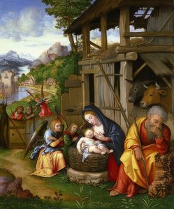 Narození Krista. Kolem roku 1515