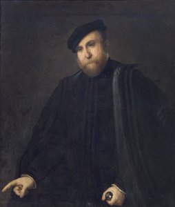 Portrét gentlemana od Lorenzo Lotto