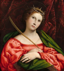 Svatá Kateřina od Lorenzo Lotto
