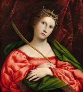 Svatá Kateřina, 1522. od Lorenzo Lotto