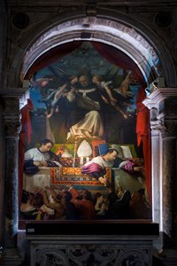 Donace svatého Antonína od Lorenzo Lotto