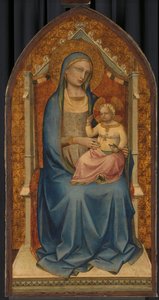 Panna a dítě od Lorenzo Monaco (school of)