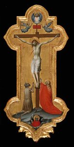 Procesní kříž se svatou Marií Magdalenou a blahoslaveným poustevníkem, 139295. od Lorenzo Monaco