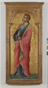 Svatý Jan Evangelista, 1355-57 od Lorenzo Veneziano
