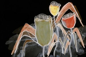 Temné botanické lusky od Lori Ann Folz