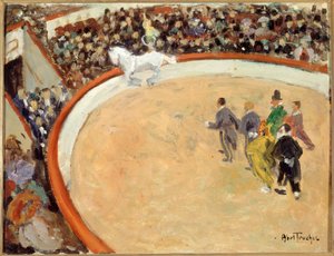 Francouzsky: Le cirque Médrano, boulevard Rochechouard od Louis Abel Truchet