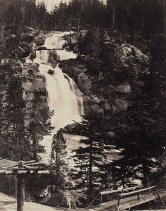 Velký horní vodopád, Vysoké Alpy, c. 1862.