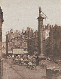 Bez názvu Place des Cordeliers, c. 1852-1853. od Louis Antoine Froissart