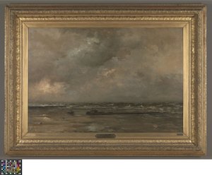 Přímořská krajina v De Panne od Louis Artan de Saint Martin