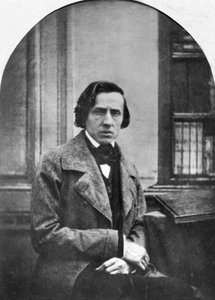 Polský skladatel a klavírista Frederic Chopin od Louis Auguste Bisson