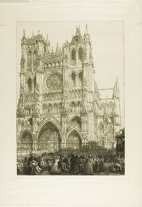 Katedrála v Amiens od Louis Auguste Lepère