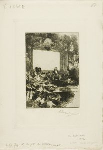V Chat Noir od Louis Auguste Lepère