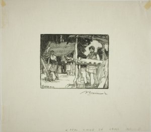 Lištaři od Louis Auguste Lepère